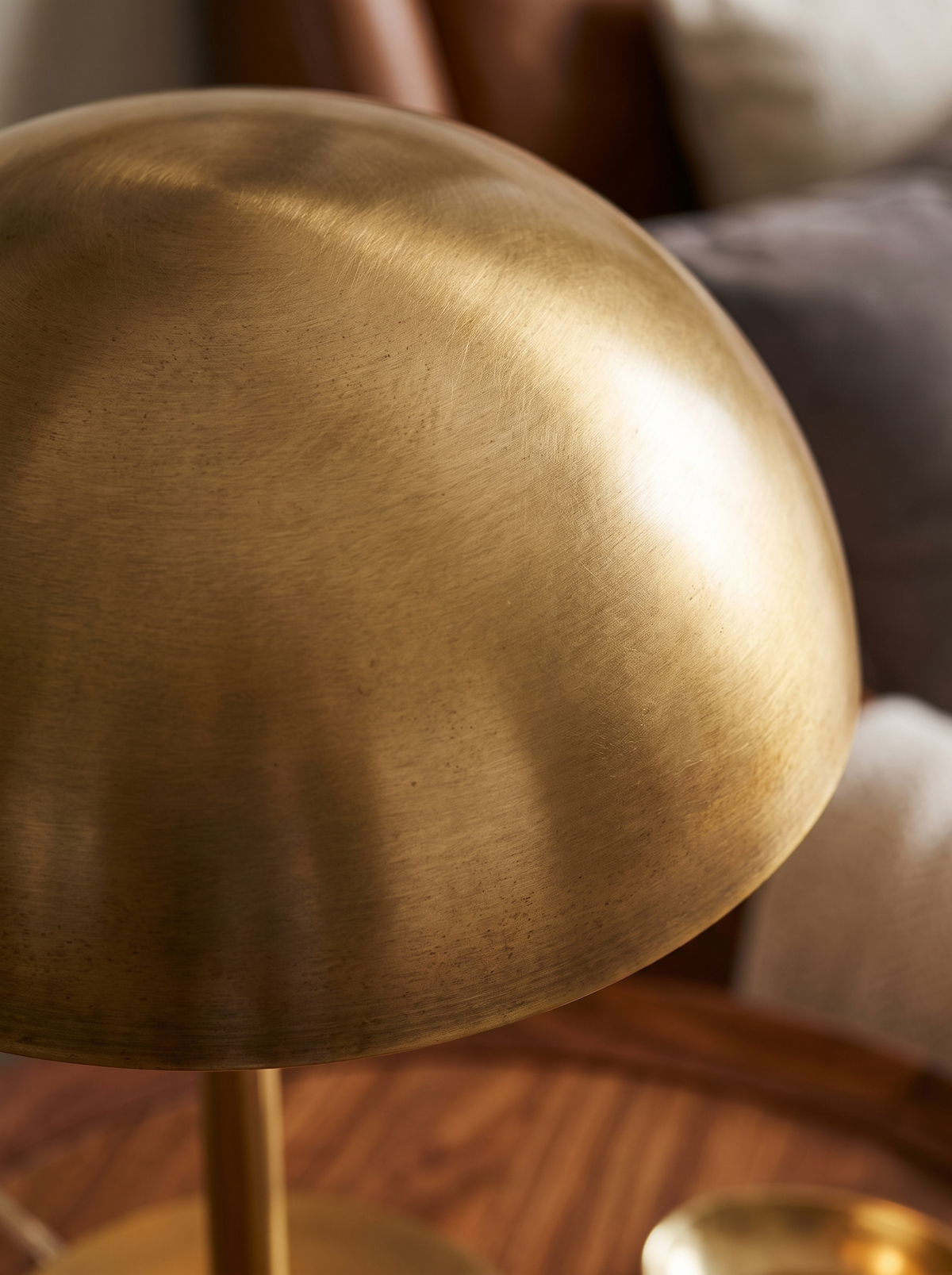Kessler Burnished Brass Dimmable Pharmacy Style Table Lamp for Desks and Reading Nooks detail 1